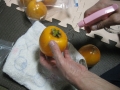 晒柿作り