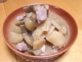 豚肉と大根の味噌炊き　20140106
