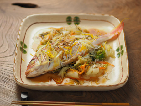 いとよりのフライパン蒸し 魚料理と簡単レシピ