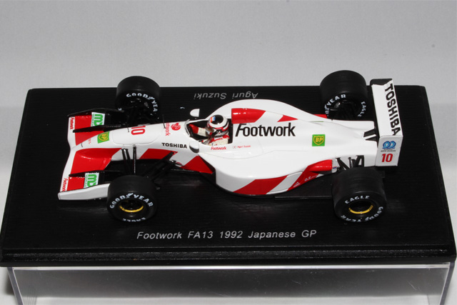 FORMULA TIMES 1992年 フットワーク FA13 鈴木亜久里 日本GP
