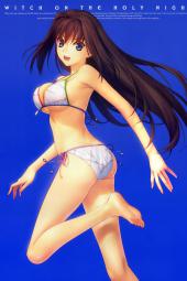 yande.re 158308 aozaki_aoko bikini cleavage koyama_hirokazu mahou_tsukai_no_yoru swimsuits type-moon underboob