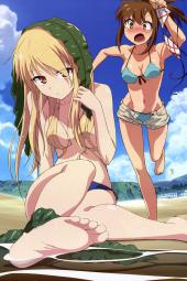 4yande.re 232990 aoyama_nanami bikini cleavage feet fujii_masahiro sakura-sou_no_pet_na_kanojo shiina_mashiro swimsuits topless underboob wet
