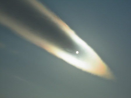 2012．2.10　14時頃の不思議な雲