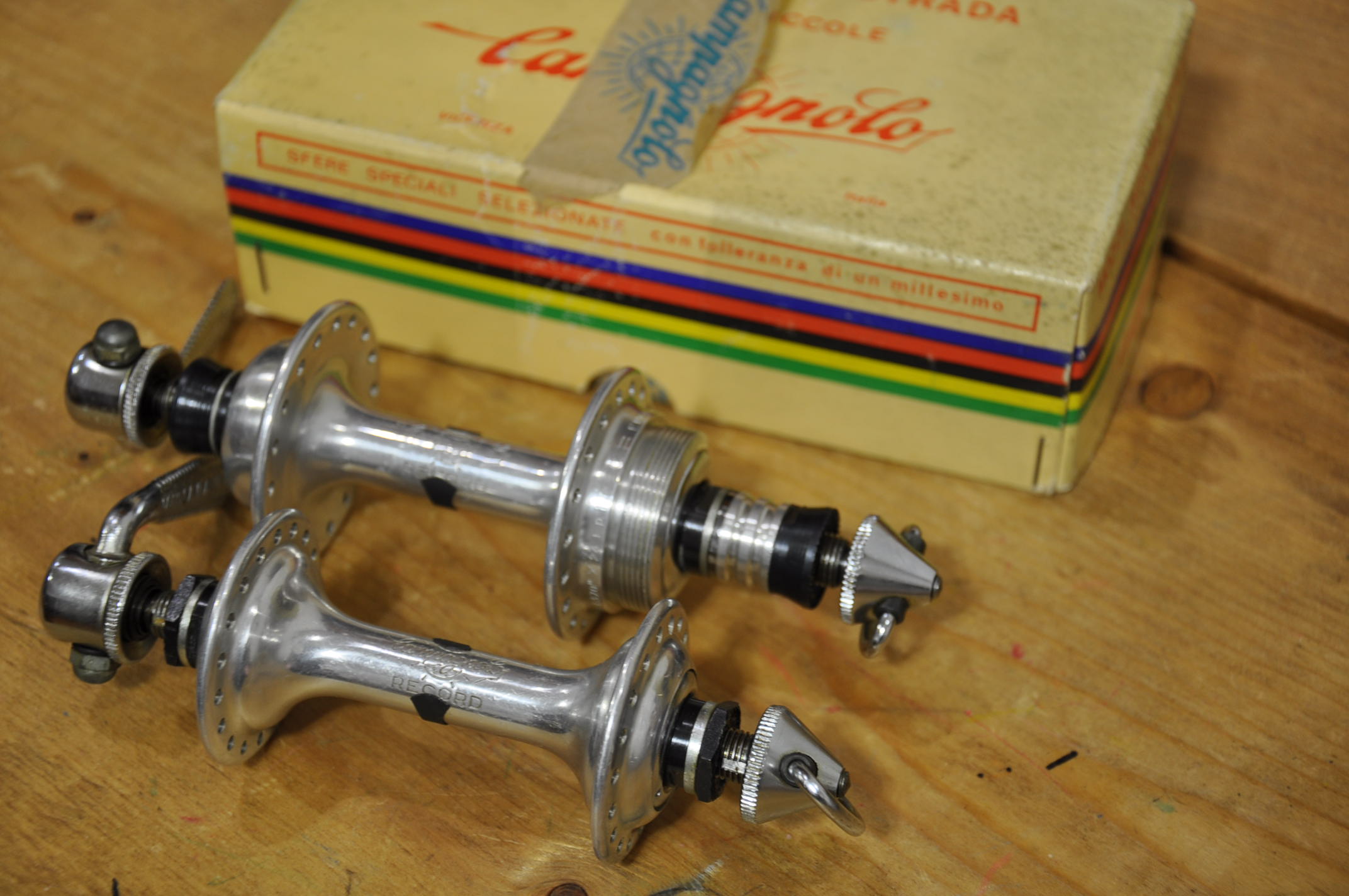 Vintage Bicycle Parts カンパニョーロ レコード ハブ SF36H 100/126 BSC
