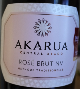 Akarua Rosé Brut NV Methode Traditionelle