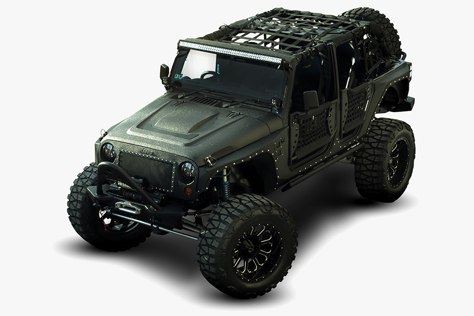Jeep wrangler unlimited metal bumpers