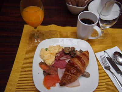 ヒルトンホテル朝食