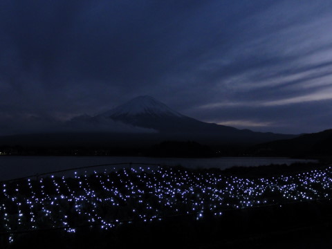 イルミ河口湖　富士山
