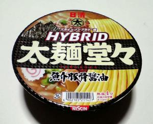 HYBRID 太麺堂々 魚介豚骨醤油