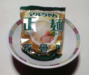 マルちゃん 正麺 豚骨味（パッケージ）