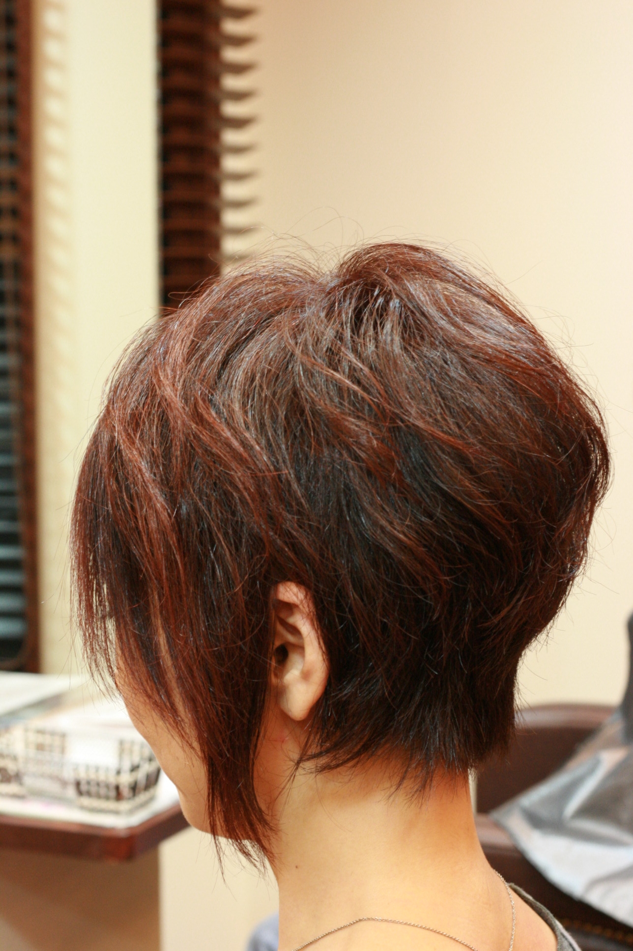 渡辺満里奈さんの髪型 ショートヘアスタイル の巻