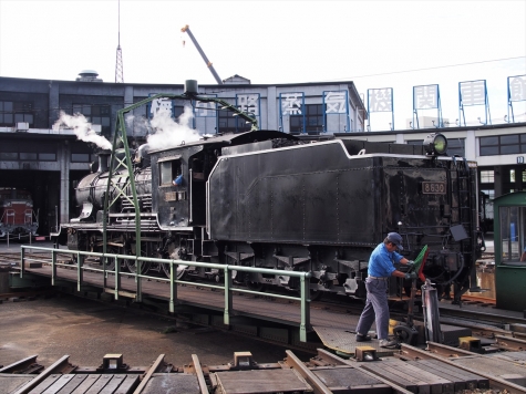 SLスチーム号 8620形 蒸気機関車【梅小路蒸気機関車館】